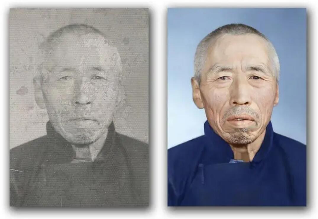 富裕破损照片修复-56